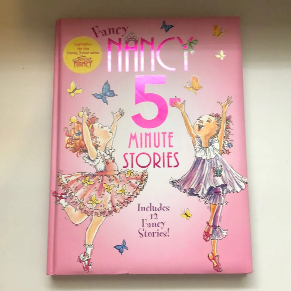 Fancy Nancy 5 Minute Stories Hardcover Book Story Reading Book